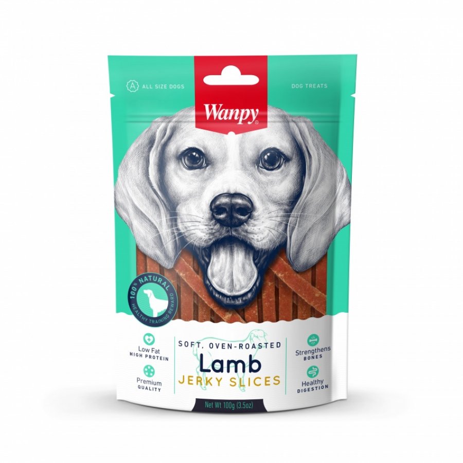 Wanpy Snack Soft Lamb Jerky Slices