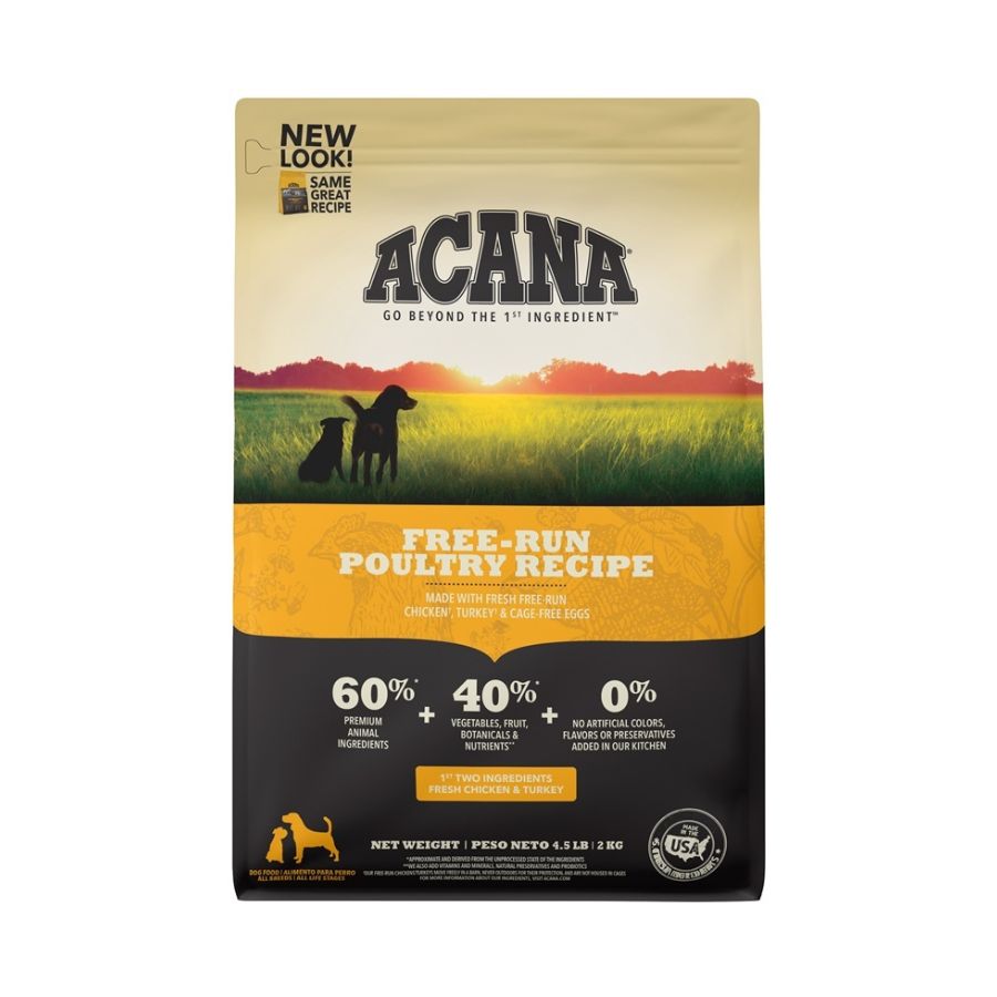 Acana Heritage Free Run Poultry alimento para perro