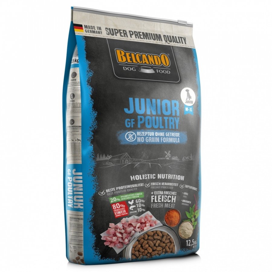 Belcando junior gf poultry 12.5 KG alimento para perro