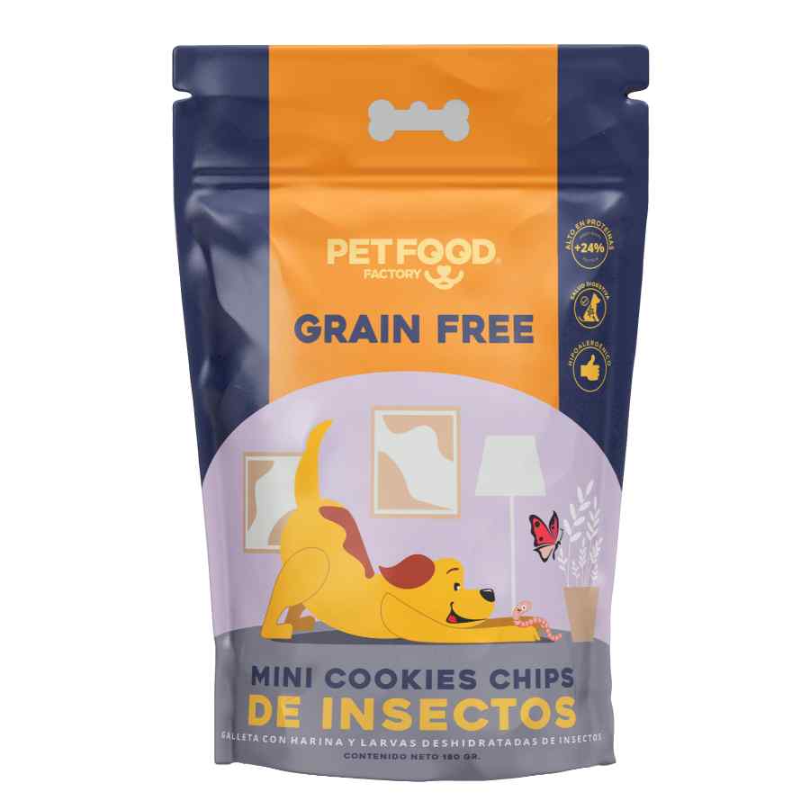 Mini Cookies Chips Insectos Snack