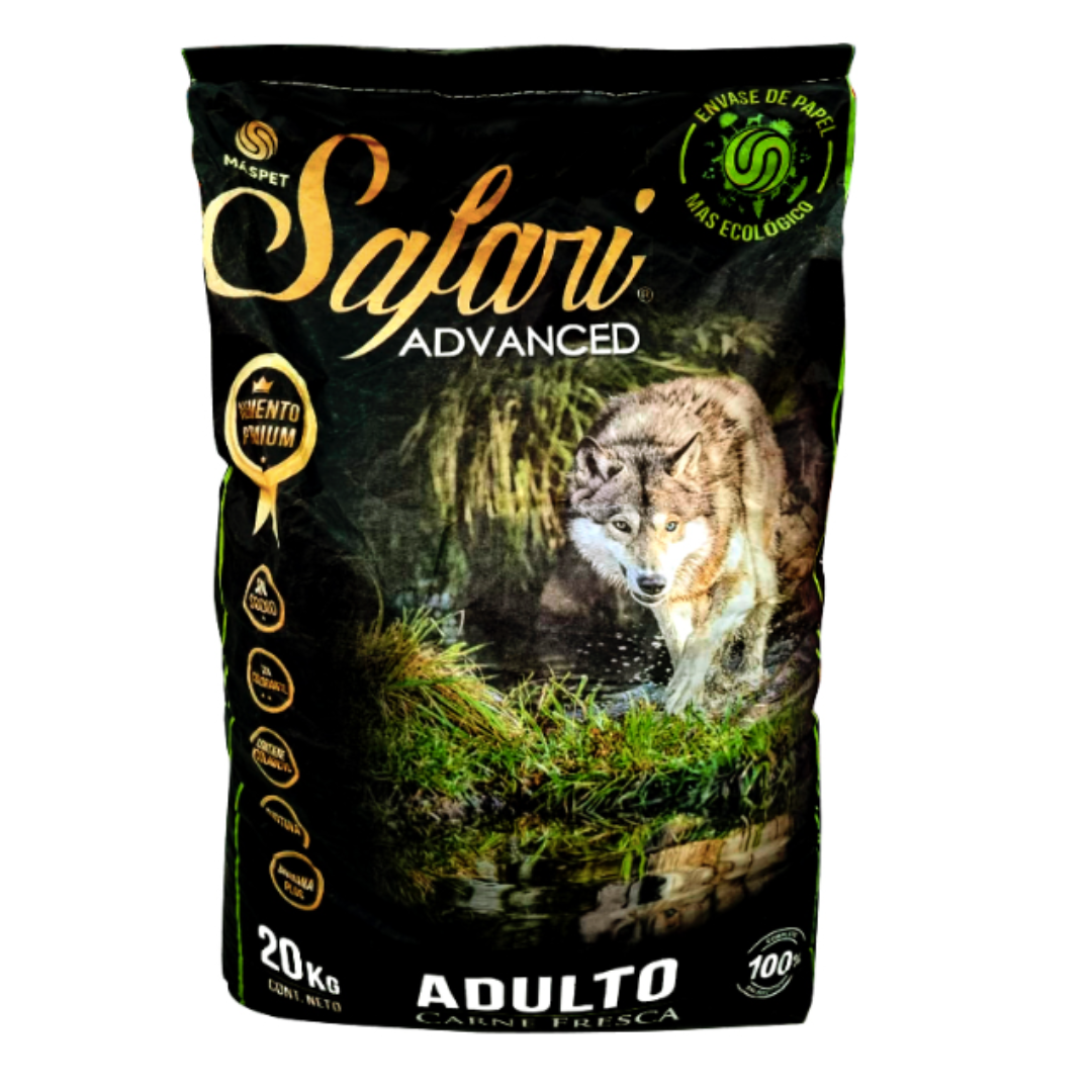 SAFARI ADVANCE ADULTO 20 KG