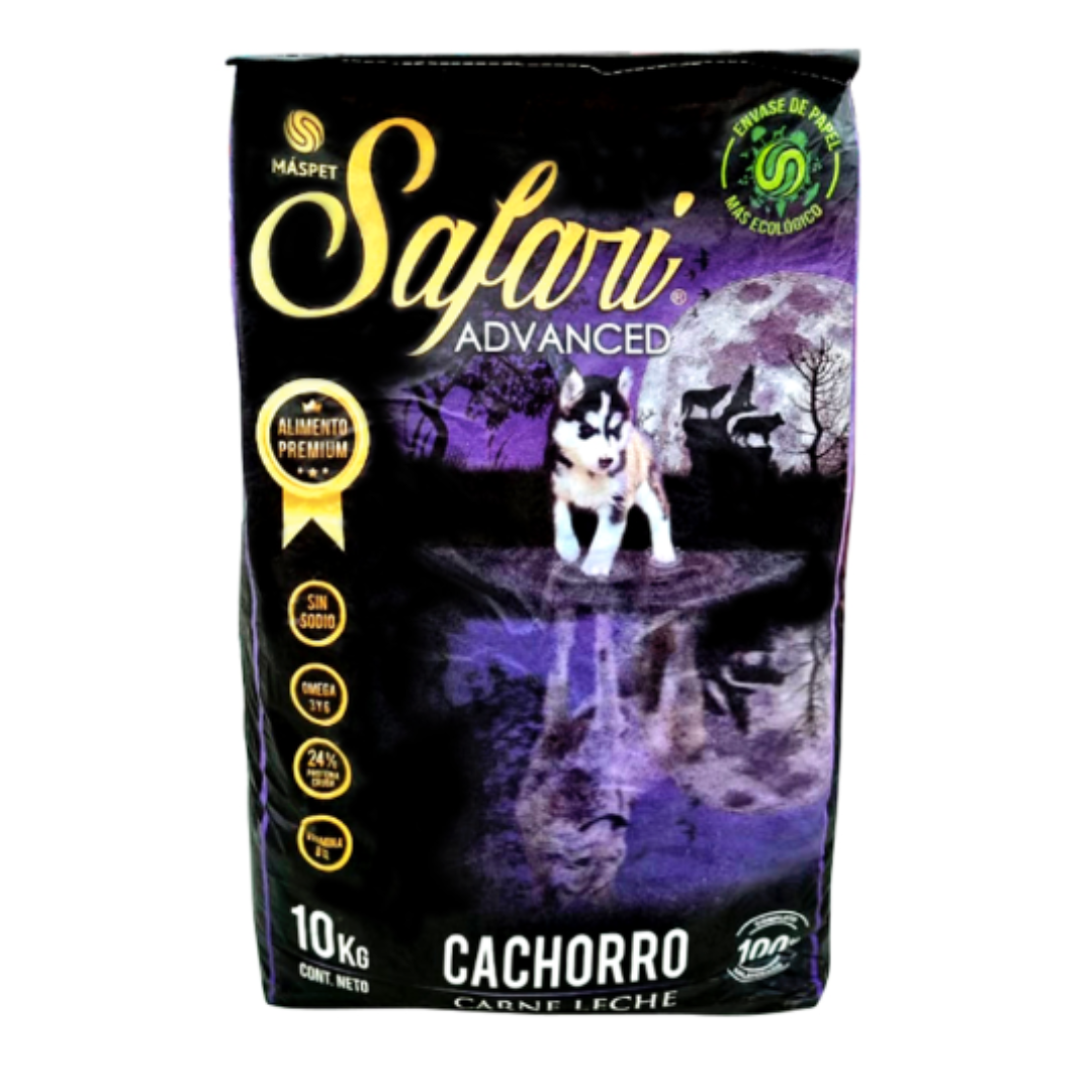 SAFARI ADVANCE CACHORRO 10 KG