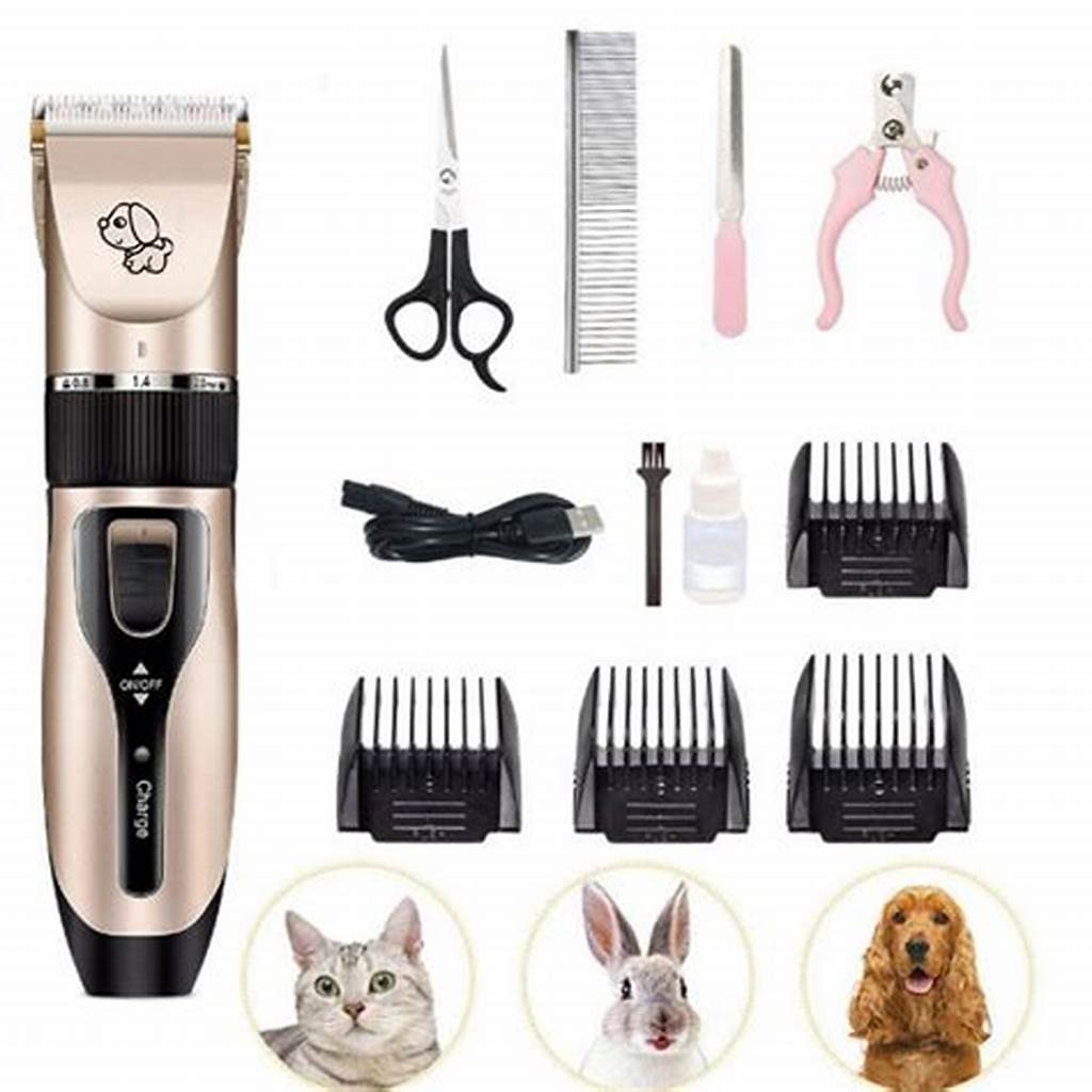 KIT DE PELUQUERIA PARA MASCOTAS 8 PCS